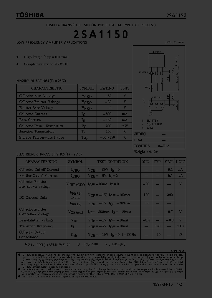 2SA1150_6043.PDF Datasheet