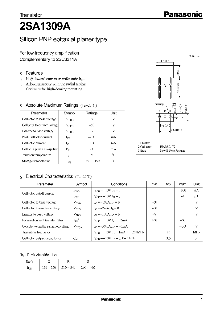 2SA1309A_161337.PDF Datasheet