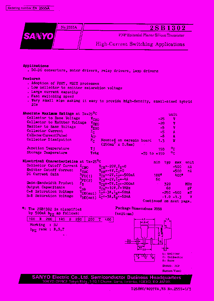 2SB1302_189328.PDF Datasheet