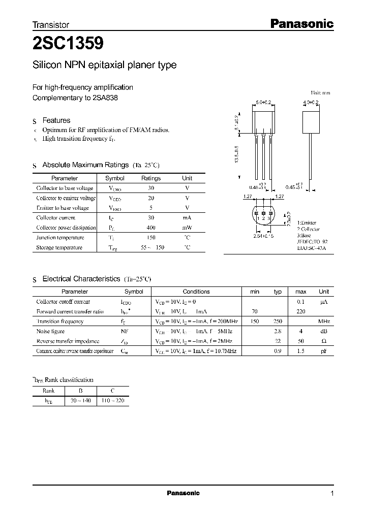 2SC1359_141505.PDF Datasheet