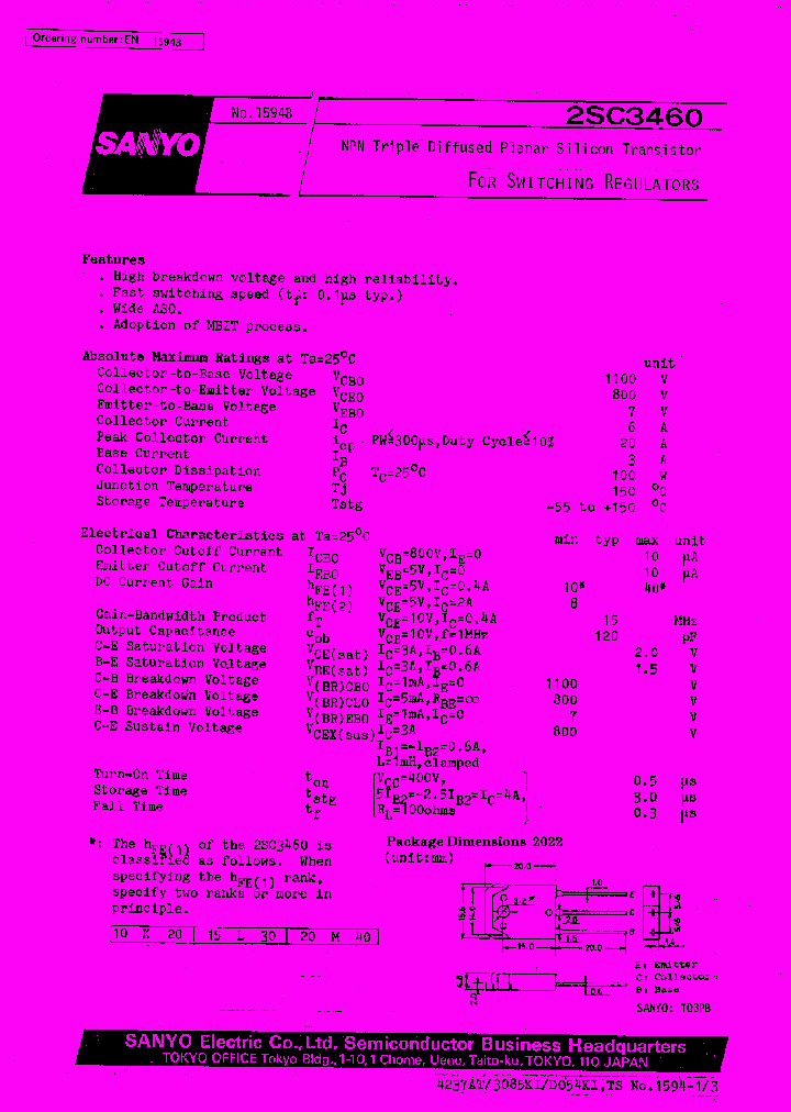2SC3460_185445.PDF Datasheet
