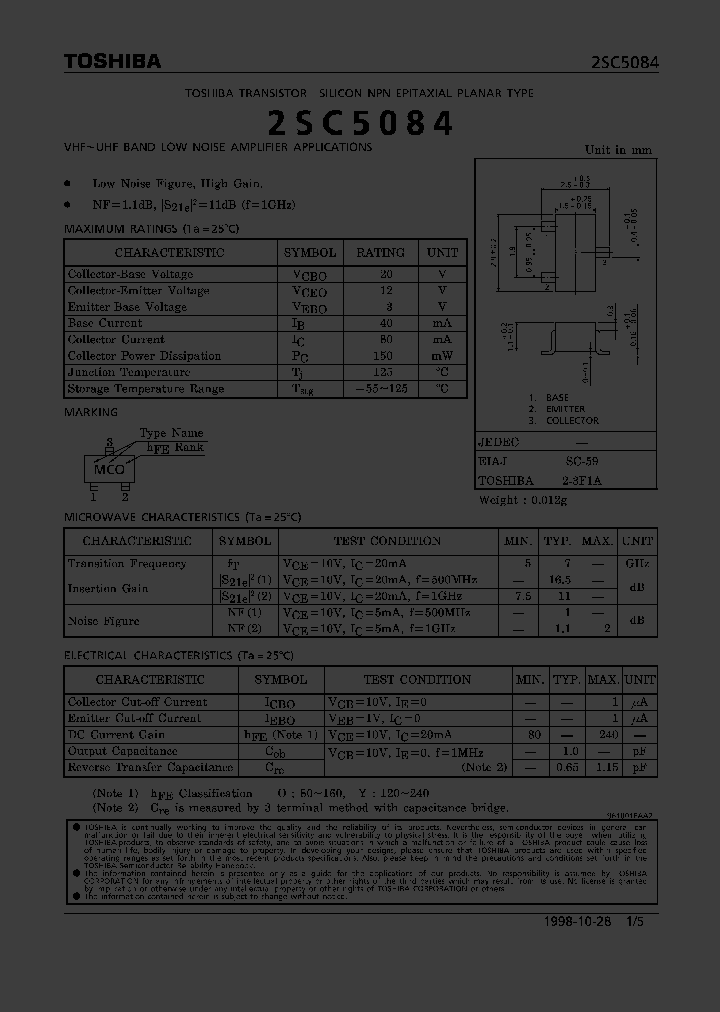 2SC5084_7141.PDF Datasheet