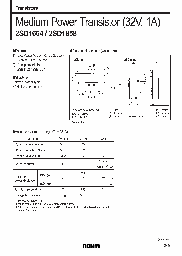 2SD1664_17337.PDF Datasheet