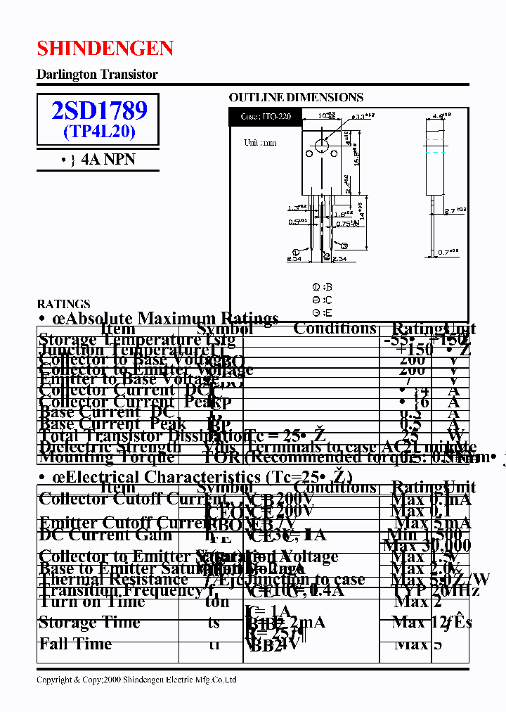 2SD1789_149167.PDF Datasheet