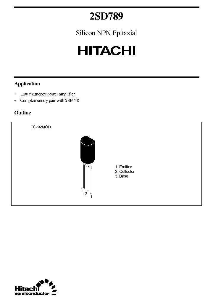 2SD789_7404.PDF Datasheet