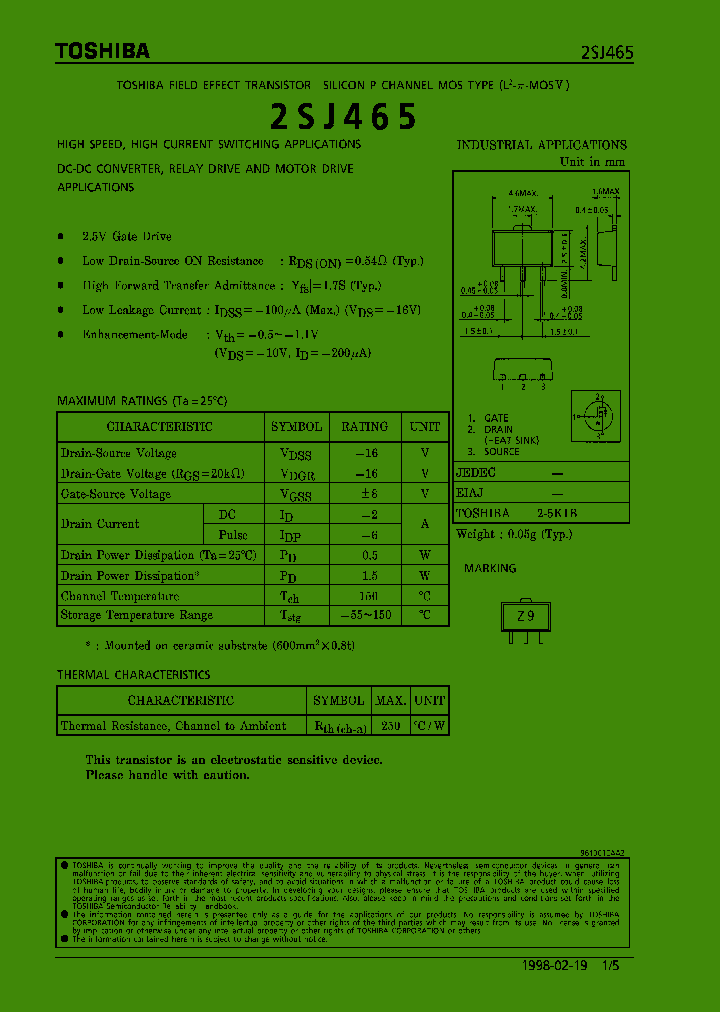 2SJ465_12880.PDF Datasheet