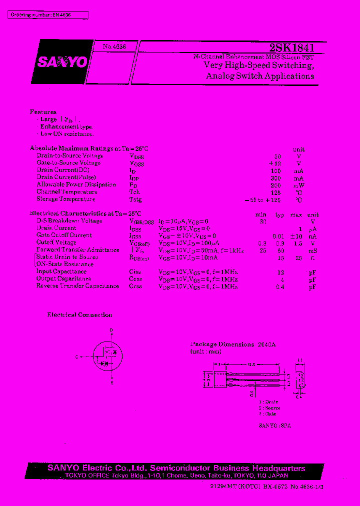 2SK1841_192700.PDF Datasheet
