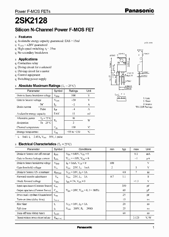 2SK2128_191613.PDF Datasheet