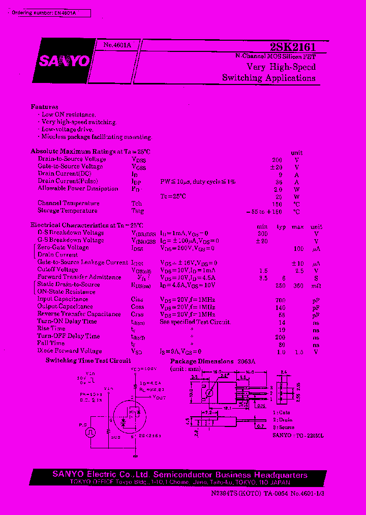 2SK2161_191594.PDF Datasheet