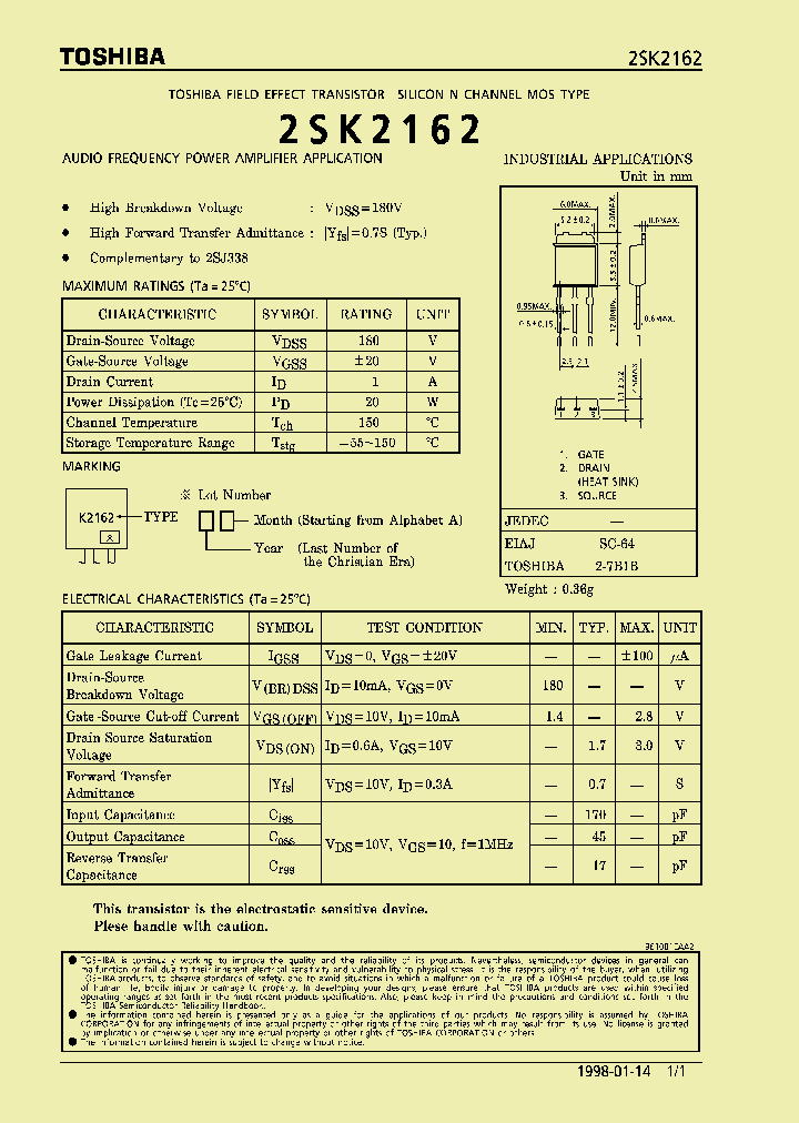 2SK2162_182669.PDF Datasheet