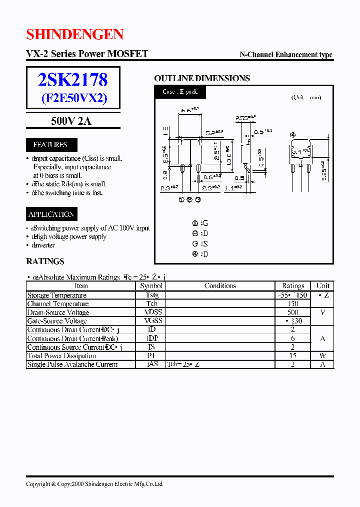 2SK2178_195691.PDF Datasheet