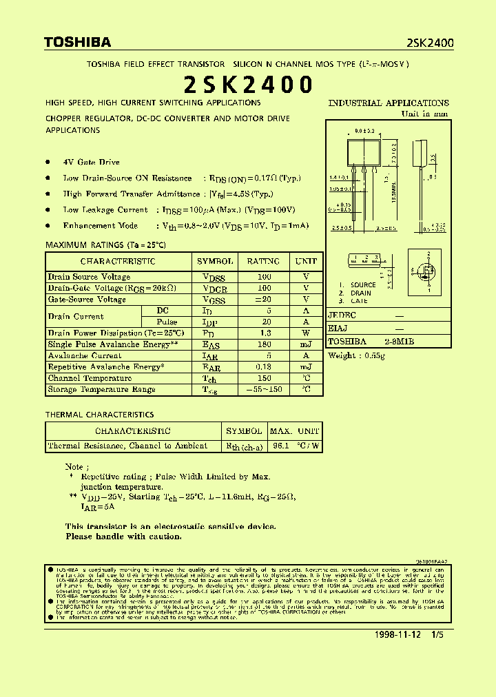 2SK2400_186362.PDF Datasheet