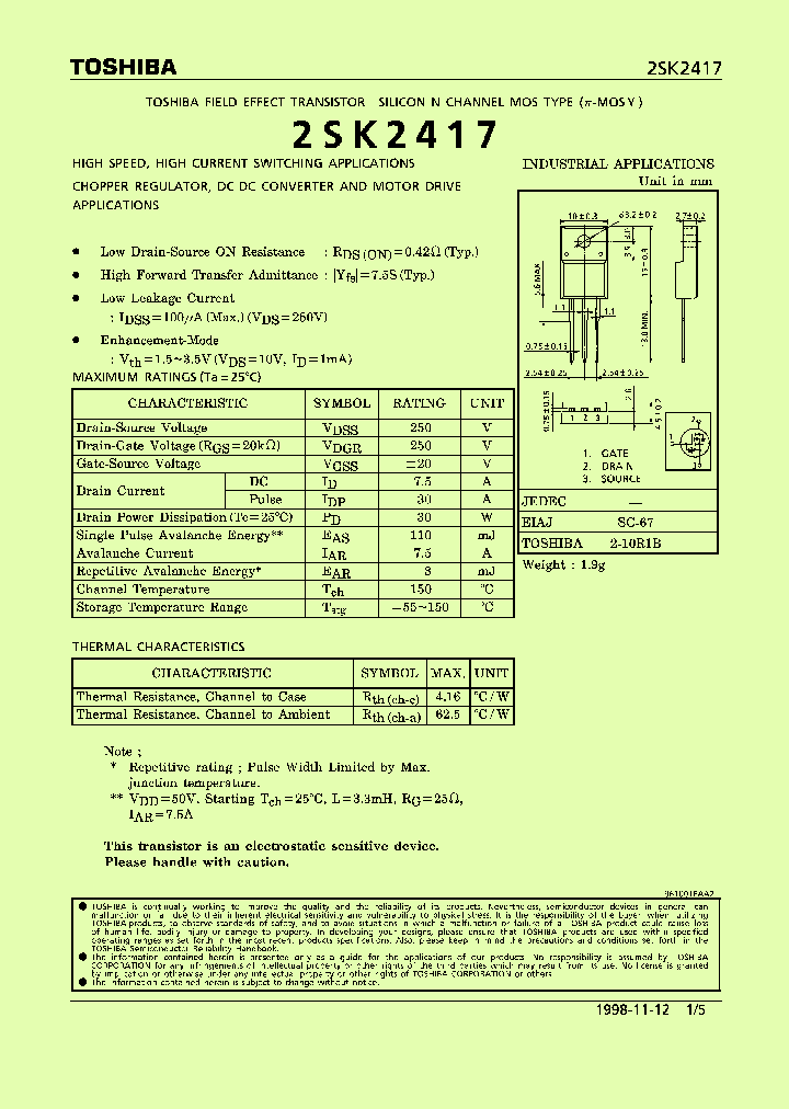 2SK2417_185221.PDF Datasheet