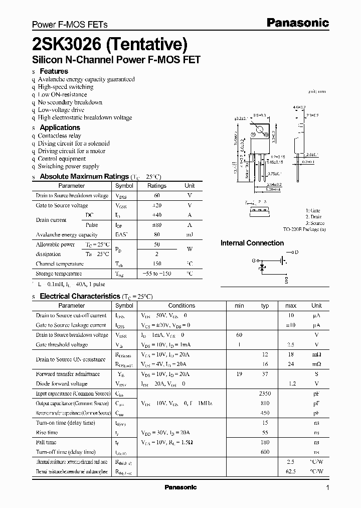 2SK3026_17367.PDF Datasheet