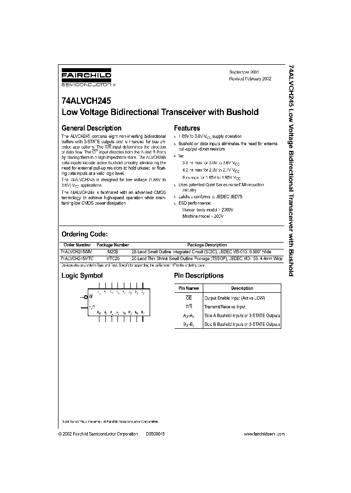 74ALVCH245_56260.PDF Datasheet