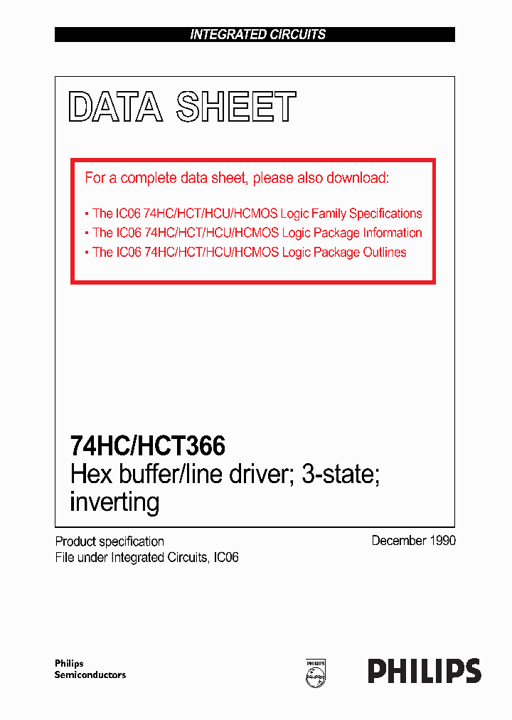 74HCT366_18963.PDF Datasheet