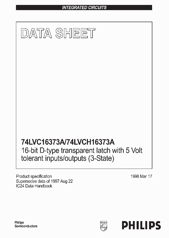 74LVC16373_19537.PDF Datasheet