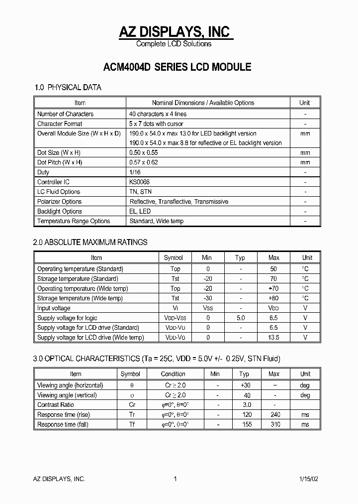 ACM4004D_159954.PDF Datasheet