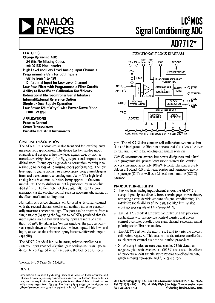 AD7712_145817.PDF Datasheet