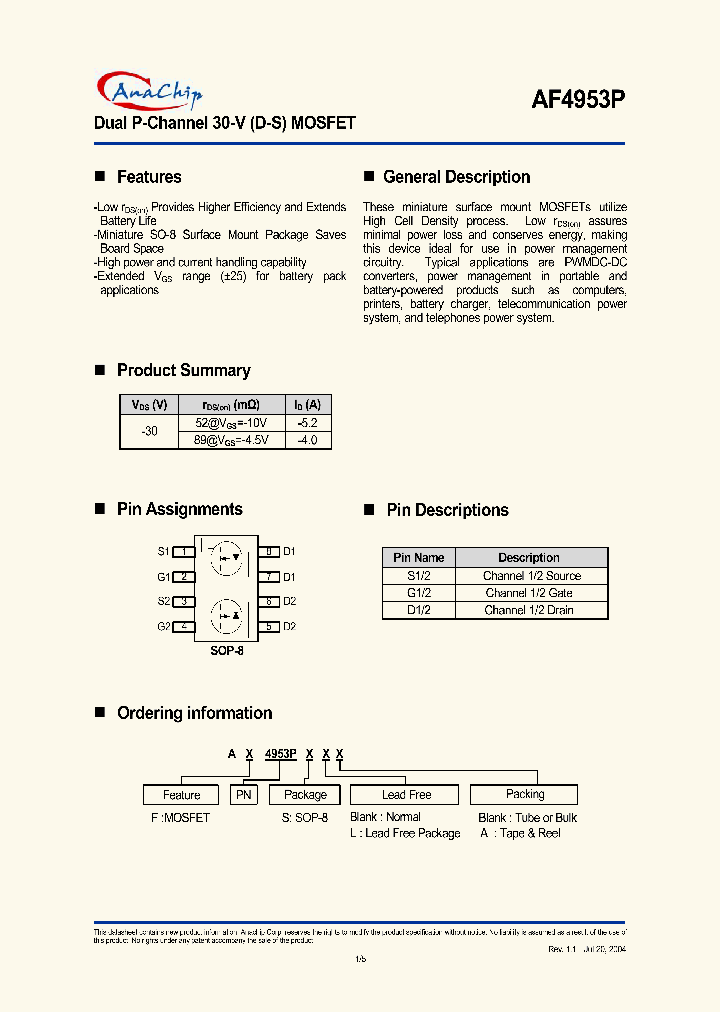 AF4953P_162656.PDF Datasheet