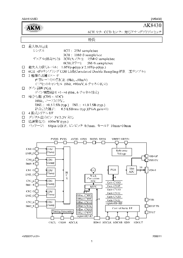 AK8430_152677.PDF Datasheet