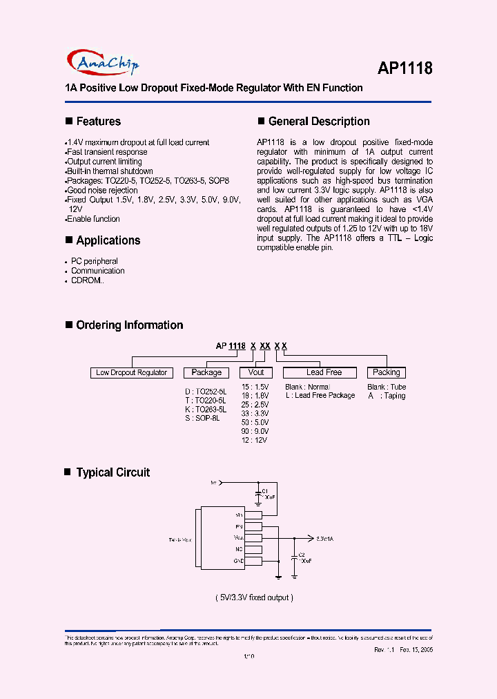 AP1118T33L_76686.PDF Datasheet