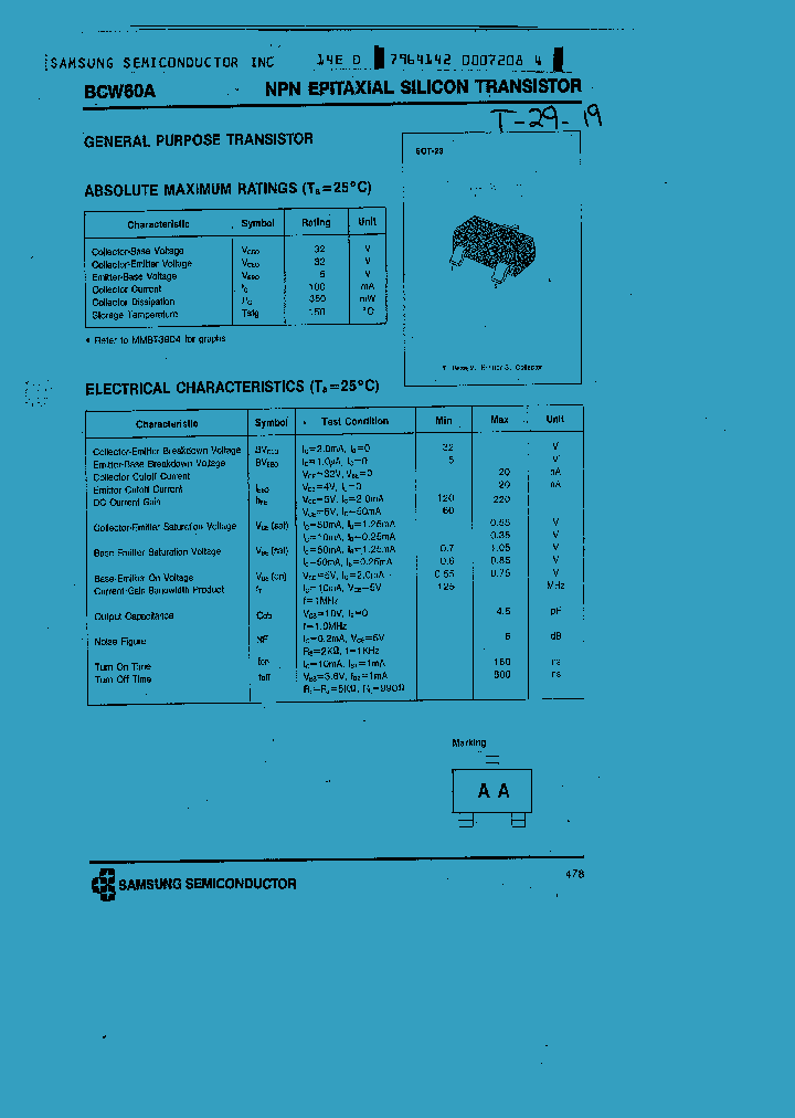BCW60A_139305.PDF Datasheet