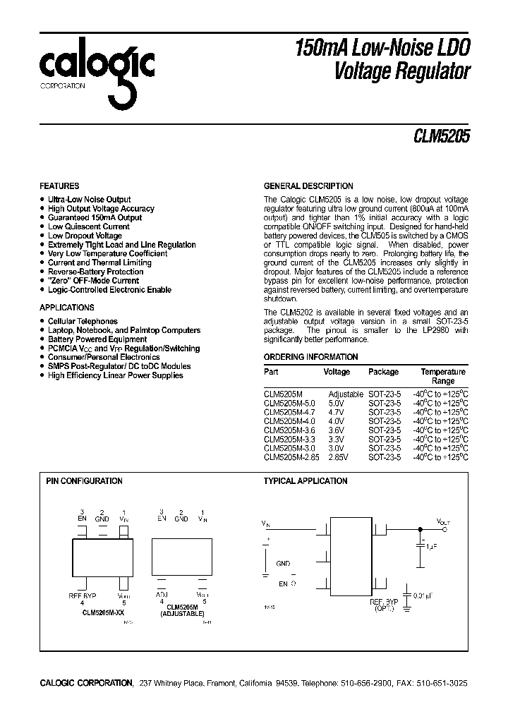 CLM5205_158927.PDF Datasheet