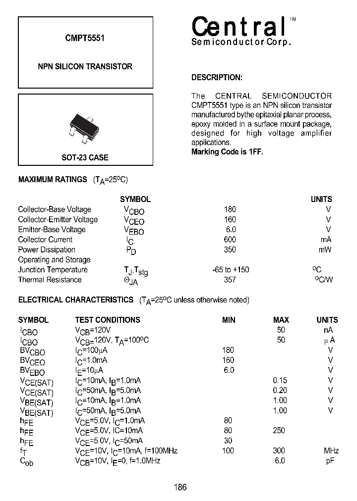 CMPT5551_161476.PDF Datasheet