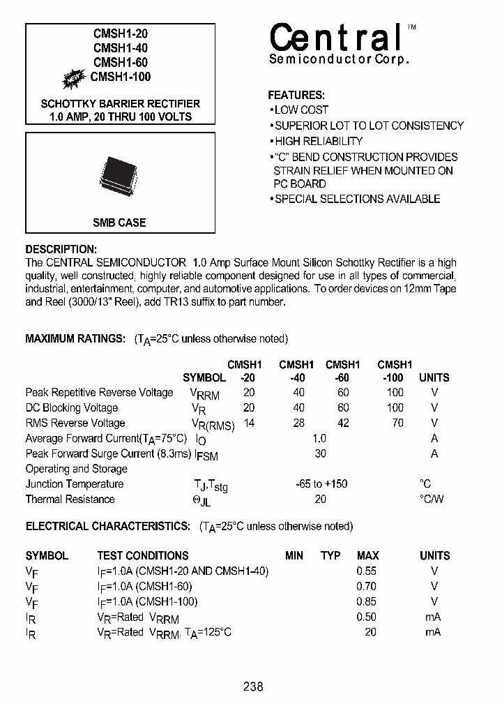 CMSH1-100_164169.PDF Datasheet