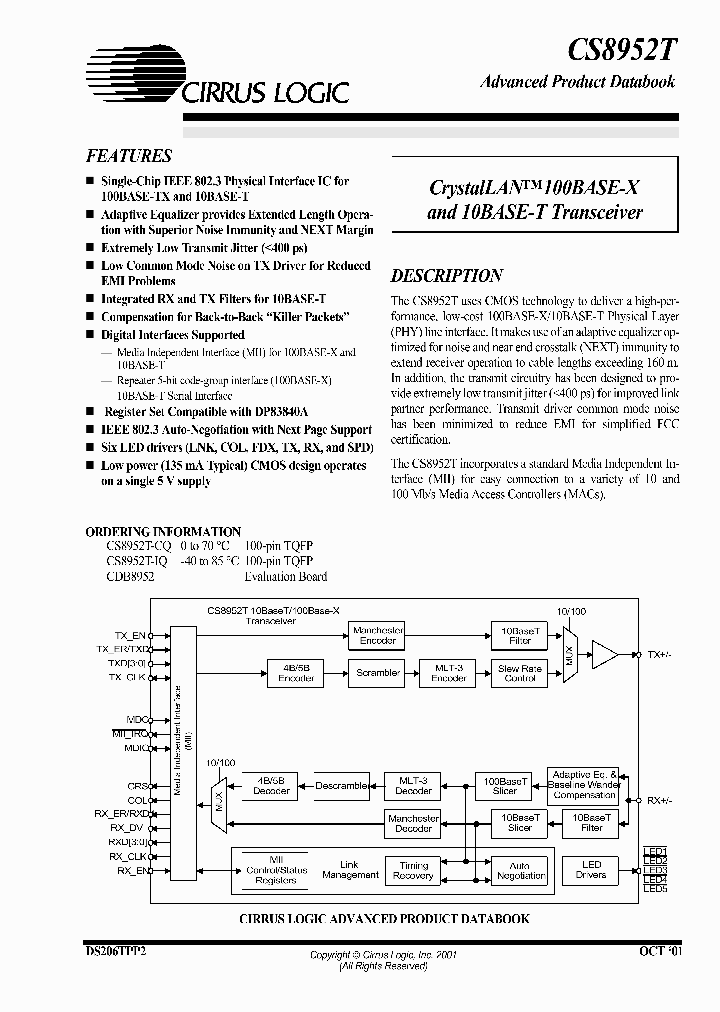 CS8952T_182885.PDF Datasheet
