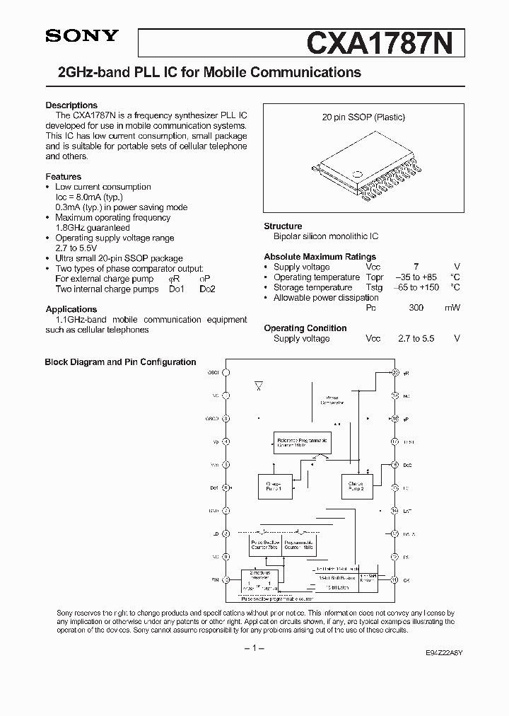 CXA1787N_24064.PDF Datasheet