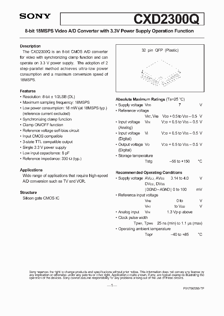 CXD2300Q_110189.PDF Datasheet