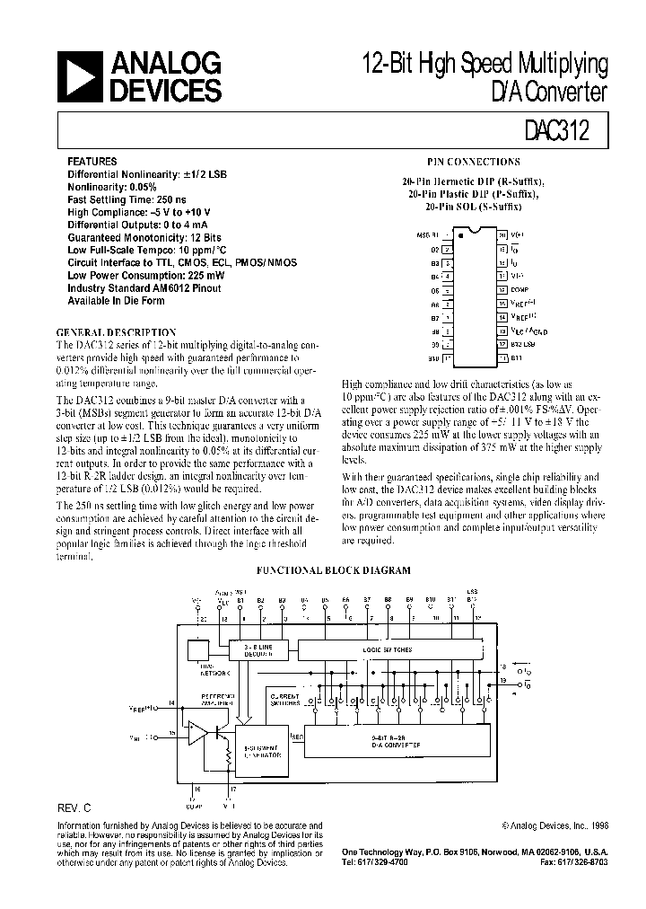 DAC312_112471.PDF Datasheet