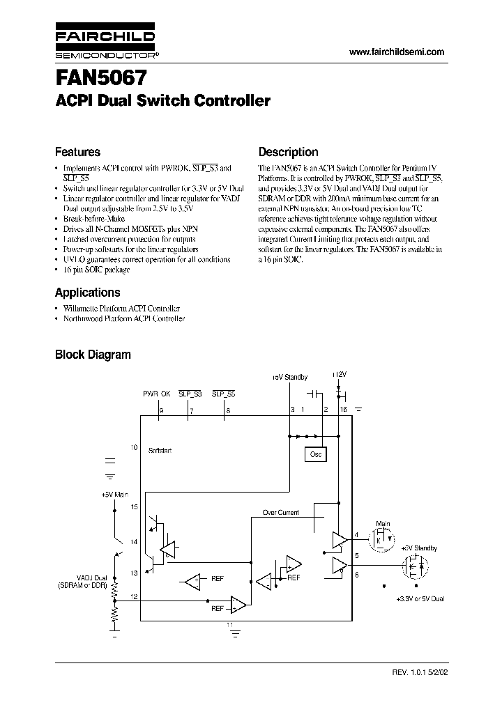 FAN5067_170862.PDF Datasheet