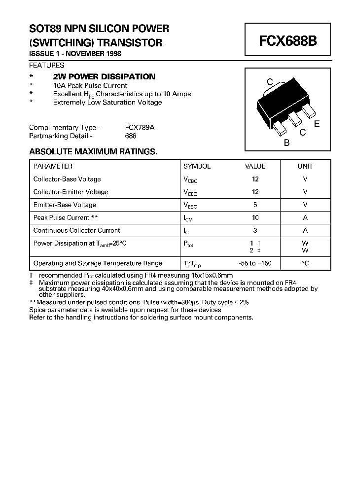 FCX688B_48038.PDF Datasheet