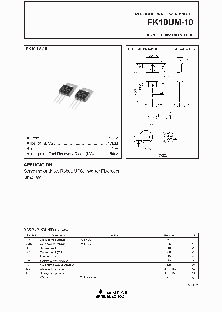 FK10UM-10_59812.PDF Datasheet