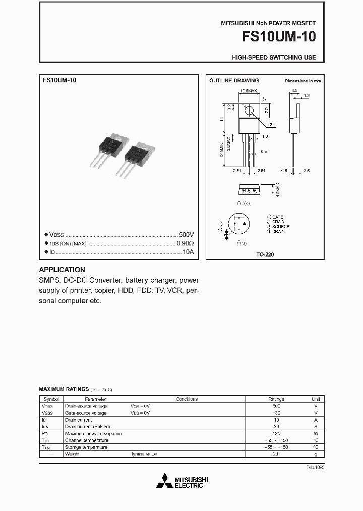 FS10UM-10_59816.PDF Datasheet