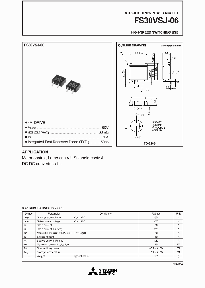 FS30VSJ-06_169032.PDF Datasheet