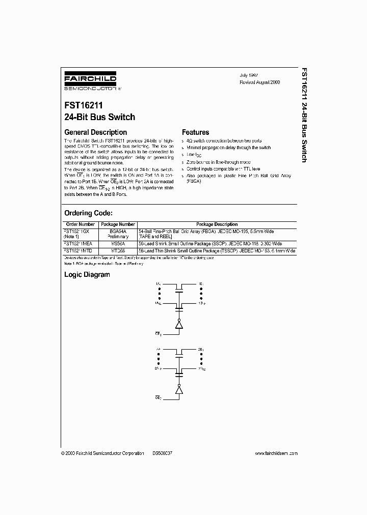 FST16211_49249.PDF Datasheet