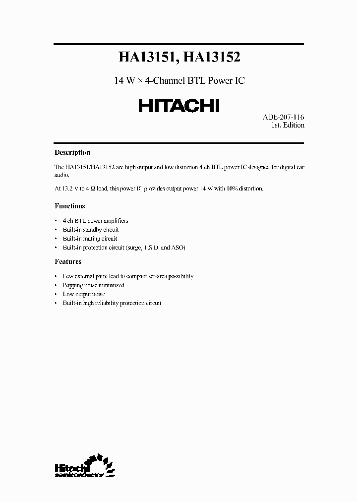 HA13151_111128.PDF Datasheet