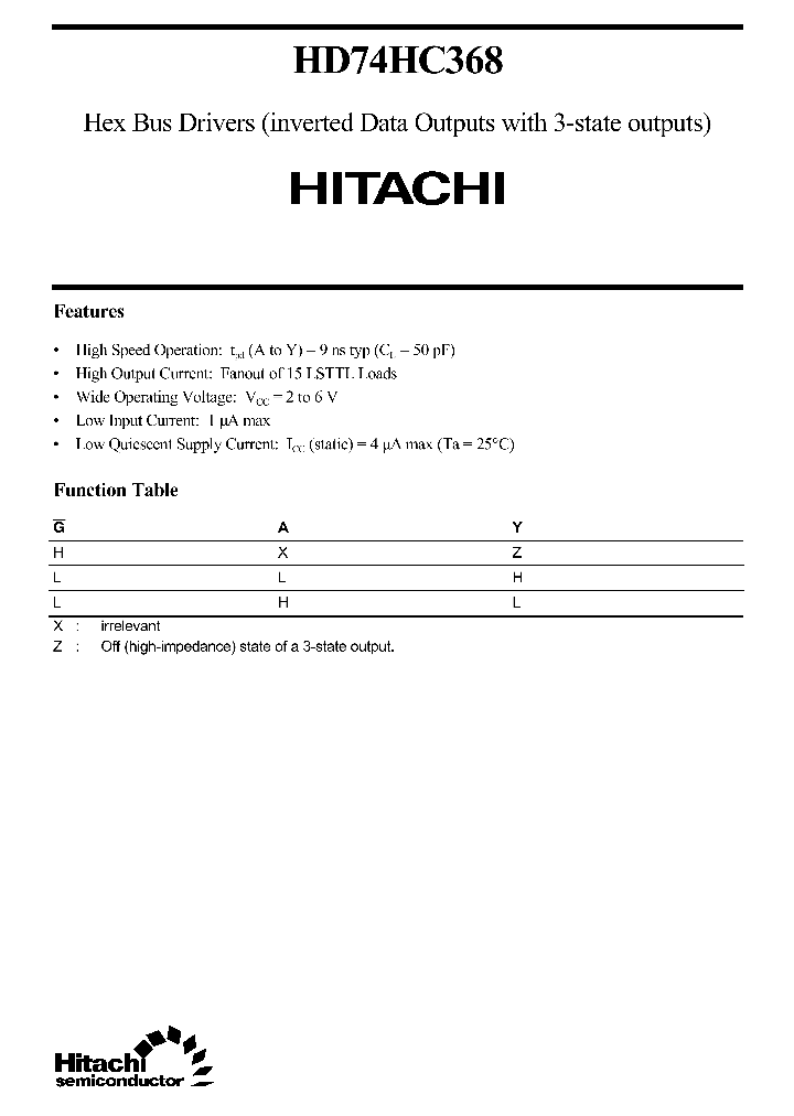 HD74HC368_108584.PDF Datasheet