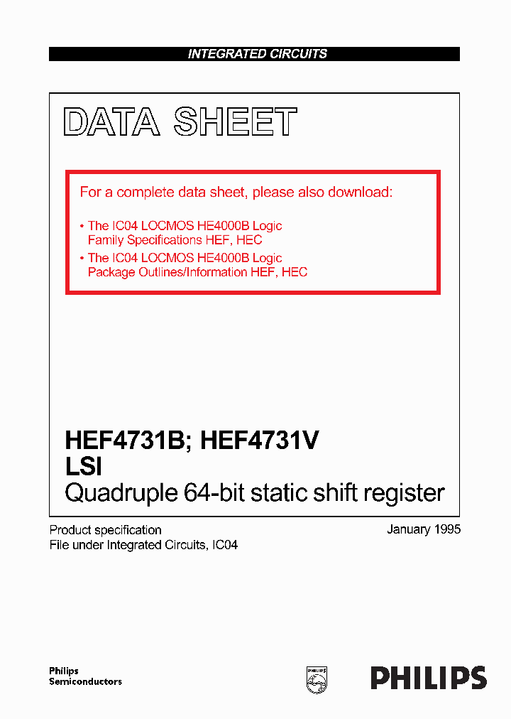 HEF4731BP_156777.PDF Datasheet