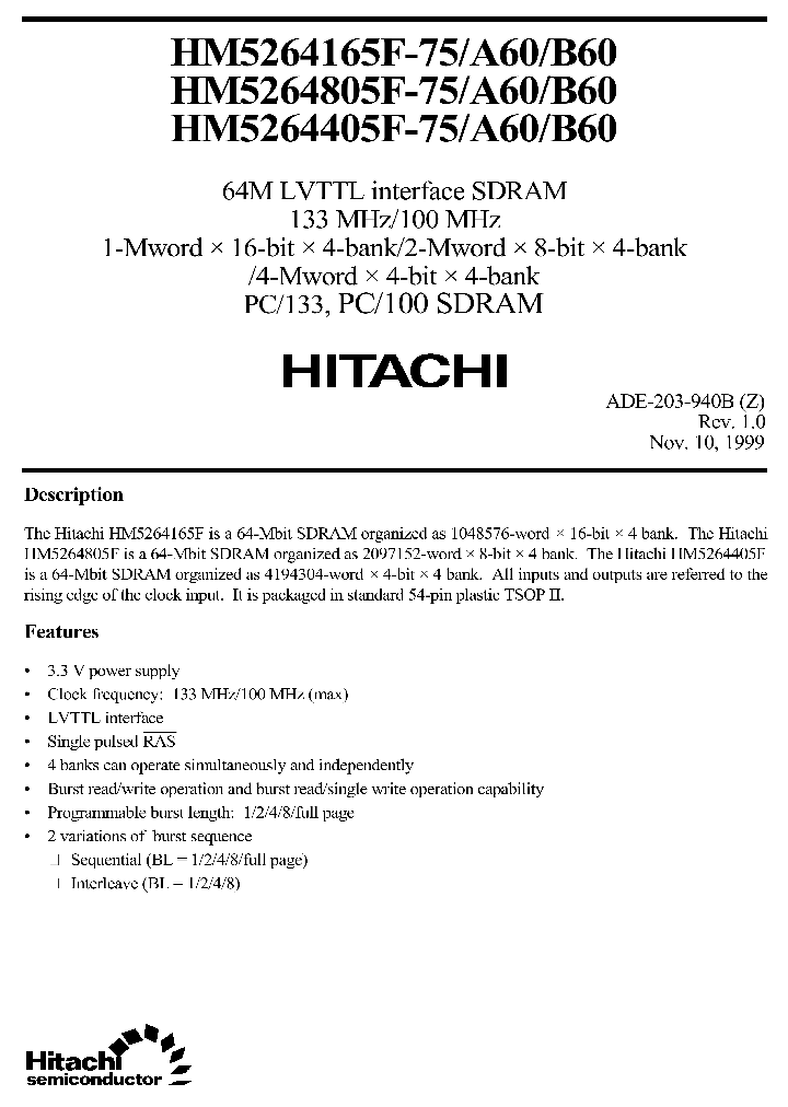 HM5264165A60_41025.PDF Datasheet