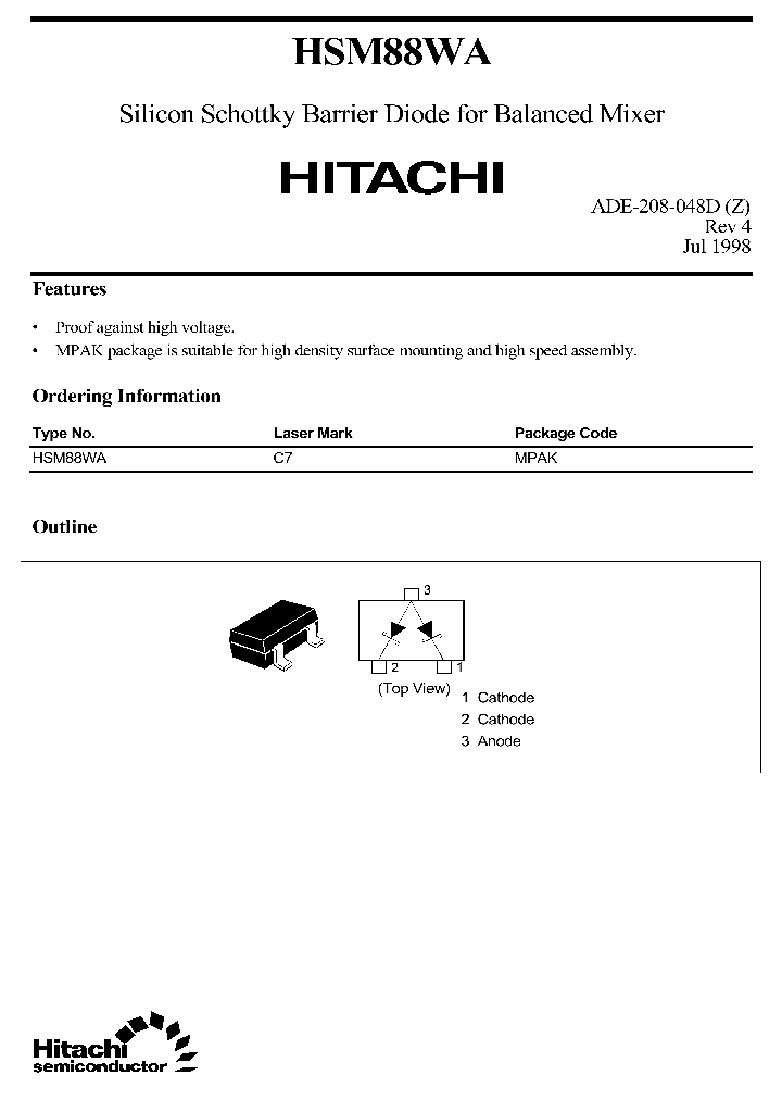 HSM88WA_144529.PDF Datasheet