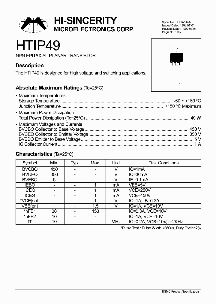 HTIP49_187912.PDF Datasheet