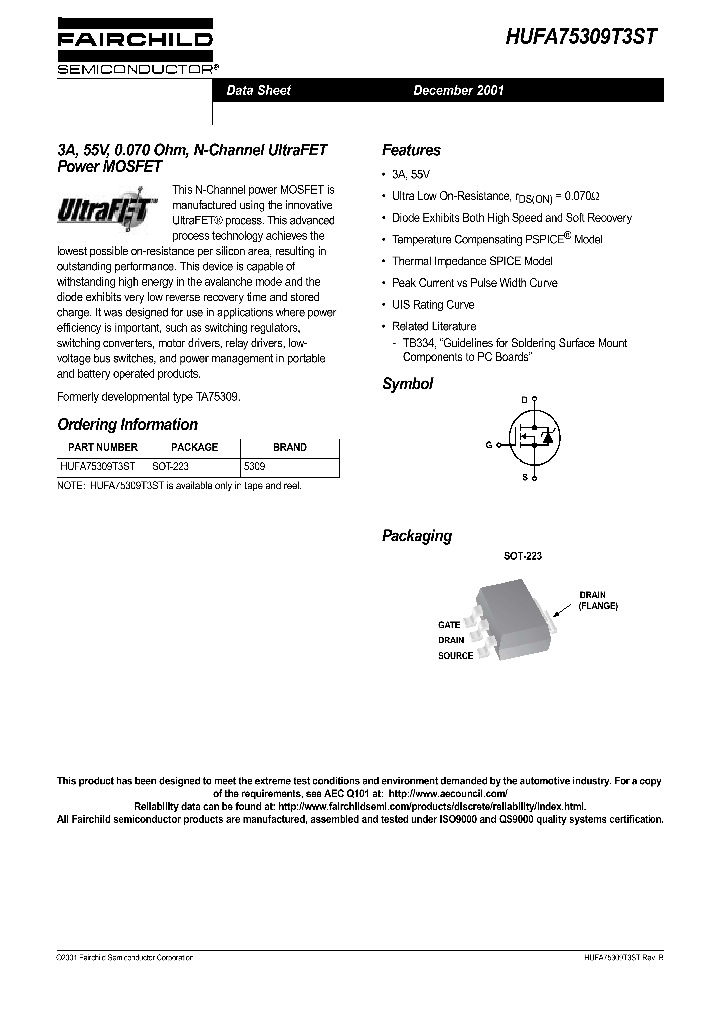 HUFA75309T3ST_179033.PDF Datasheet