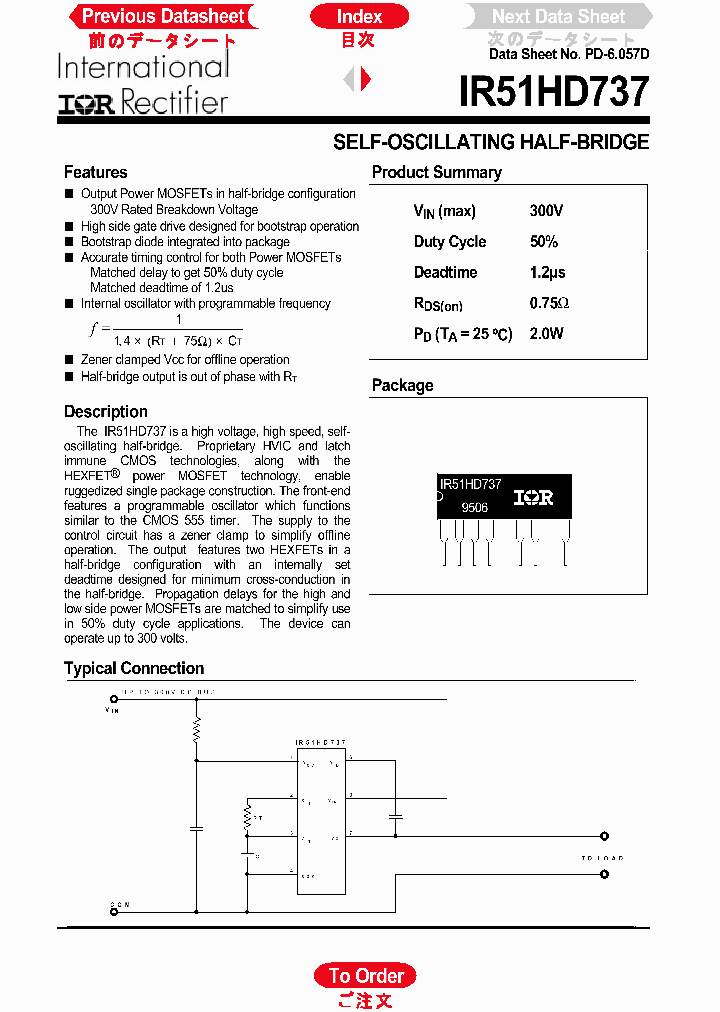 IR51HD737_41258.PDF Datasheet