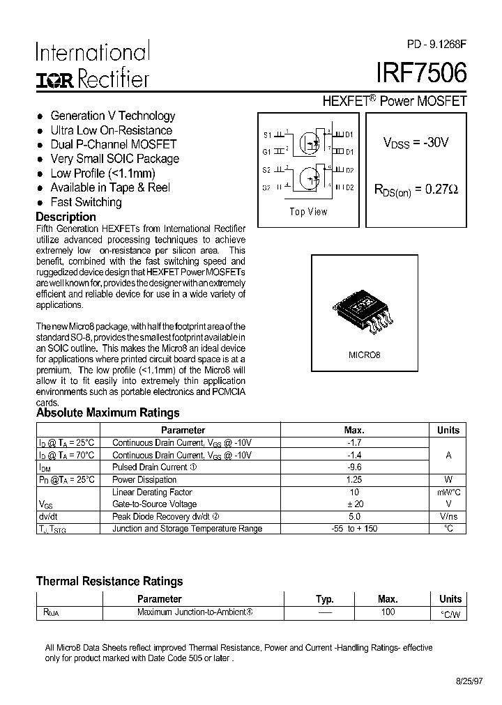 IRF7506_160626.PDF Datasheet