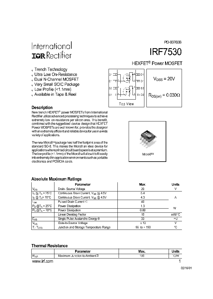 IRF7530_179034.PDF Datasheet